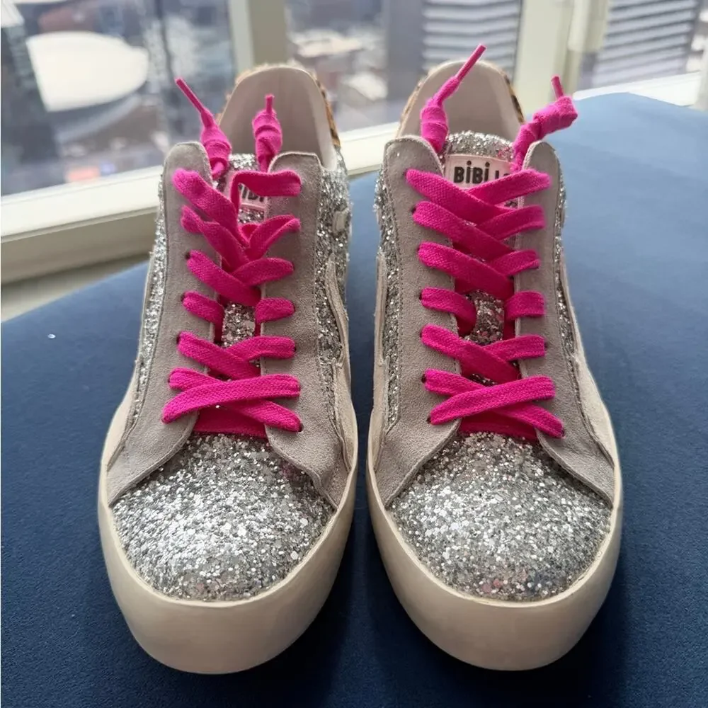 Bibi Lou Gamin Sneakers with 2 Sets of Laces - US 10.5